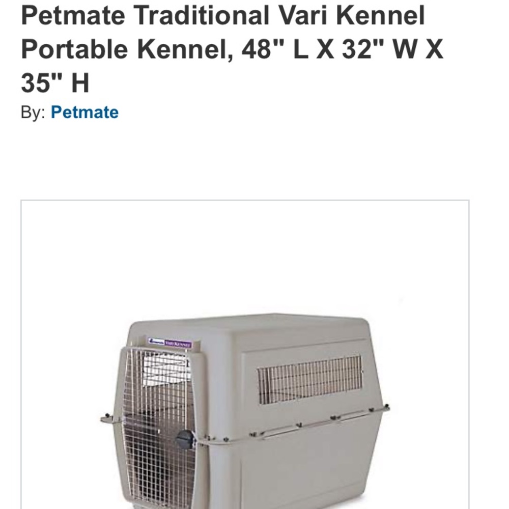 Giant dog kennel by PetMate